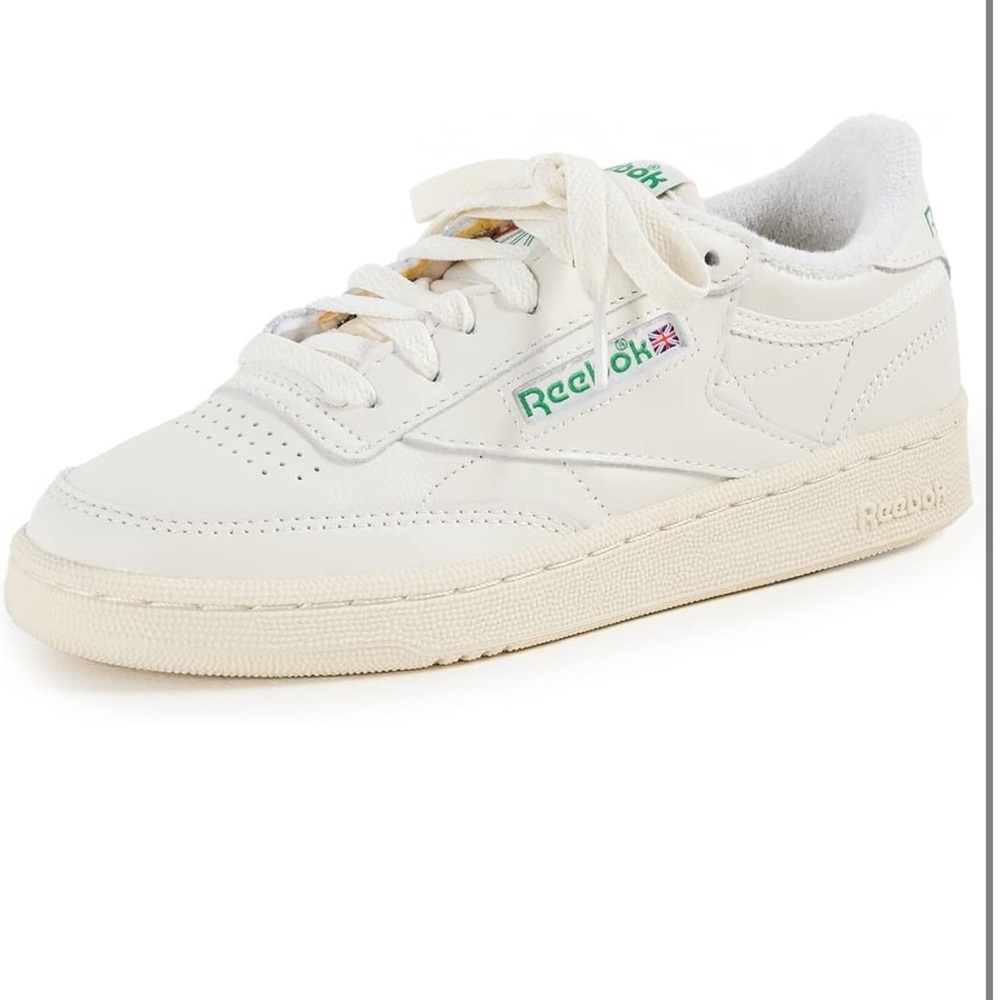 Reebok womens Club C 85 Vintage Chalk/Alabaster/Glen Green